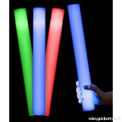Blue LED Foam Cheer Sticks